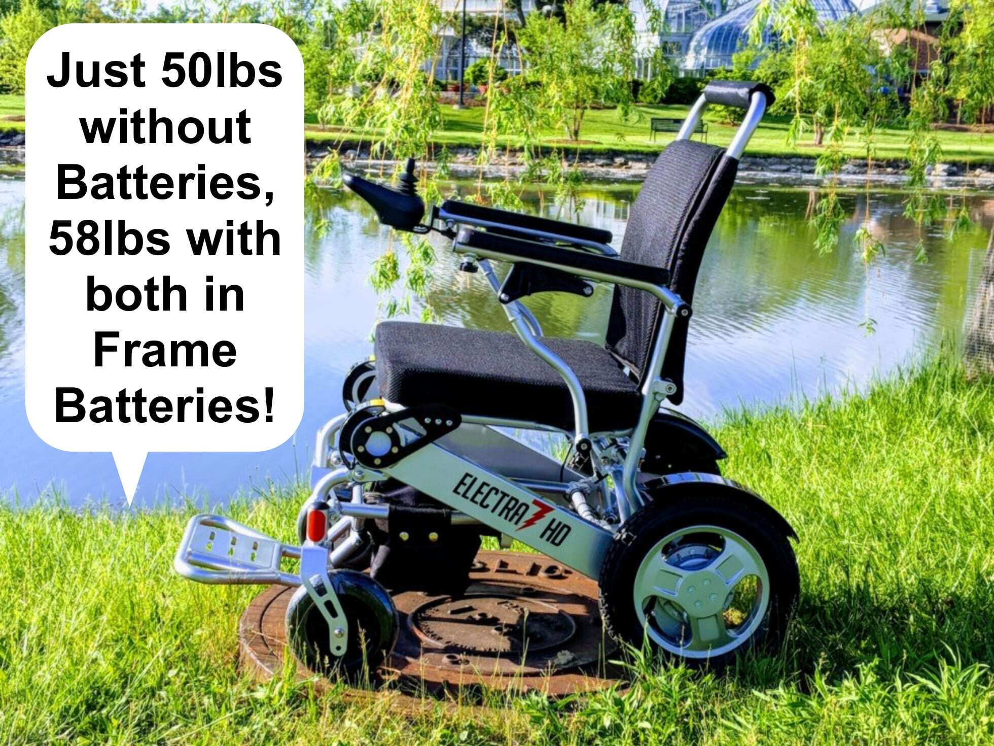 World’s Widest Lightweight Folding Power Heavy Duty Wheelchair – Quick ...