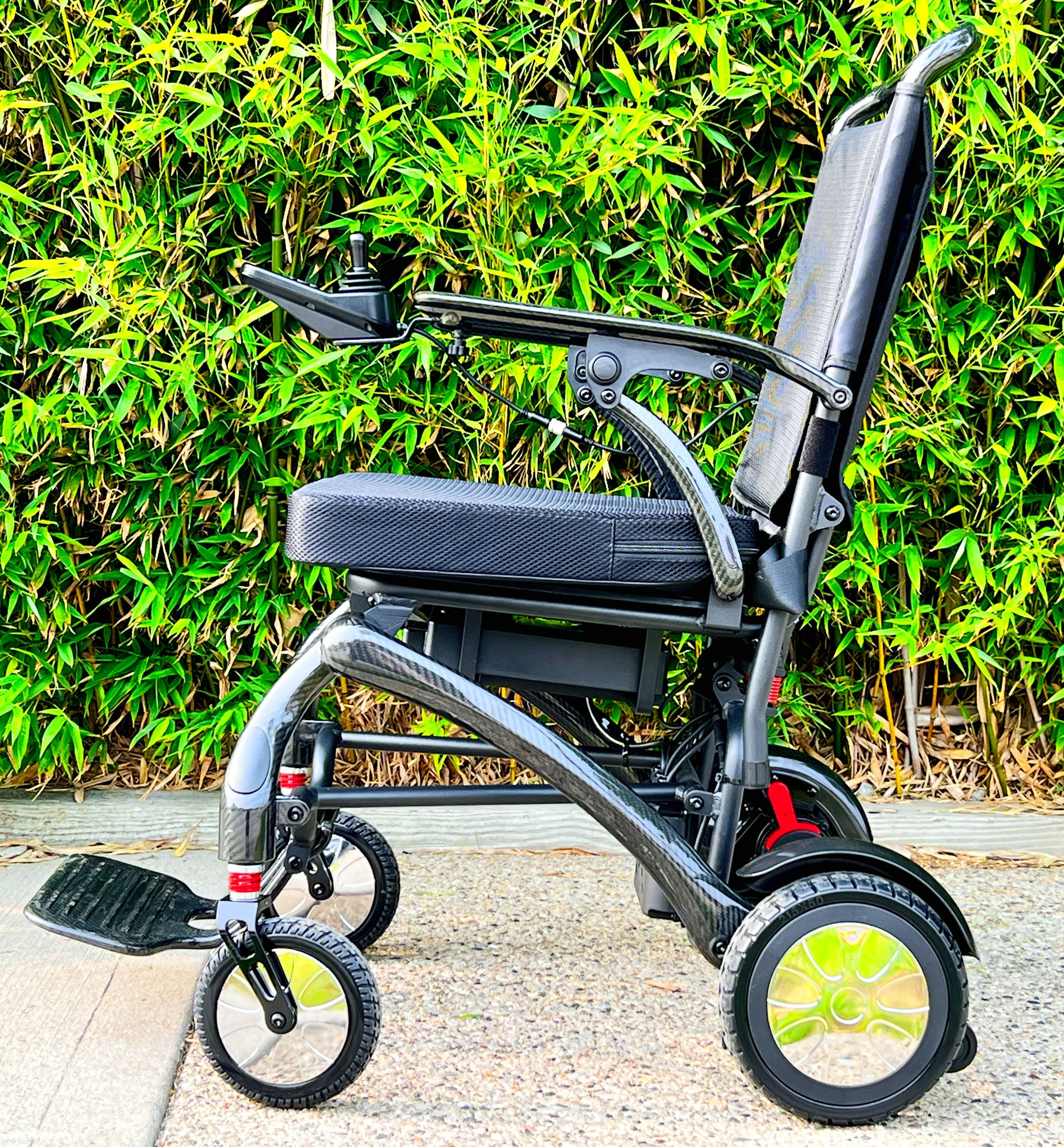 FDA APPROVED]Foldable Manual Wheelchair Extra-Wide Seat /w Adjustable Foot  Rest